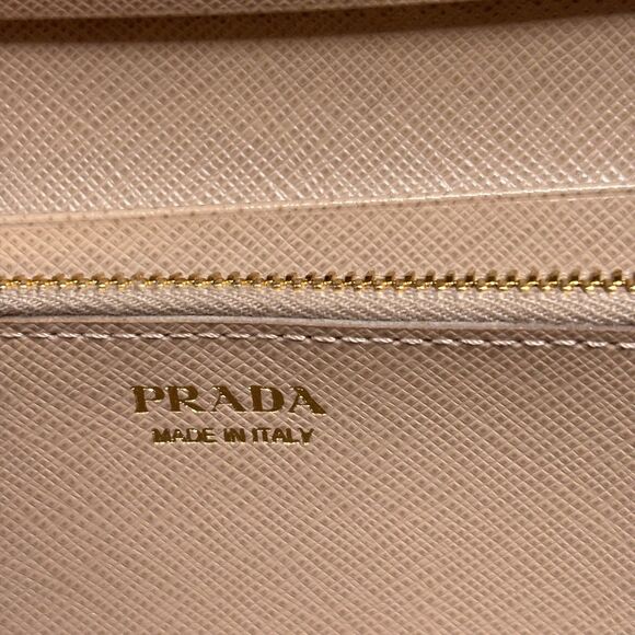 Prada Saffiano Flap Continental Wallet - Picture 6 of 14